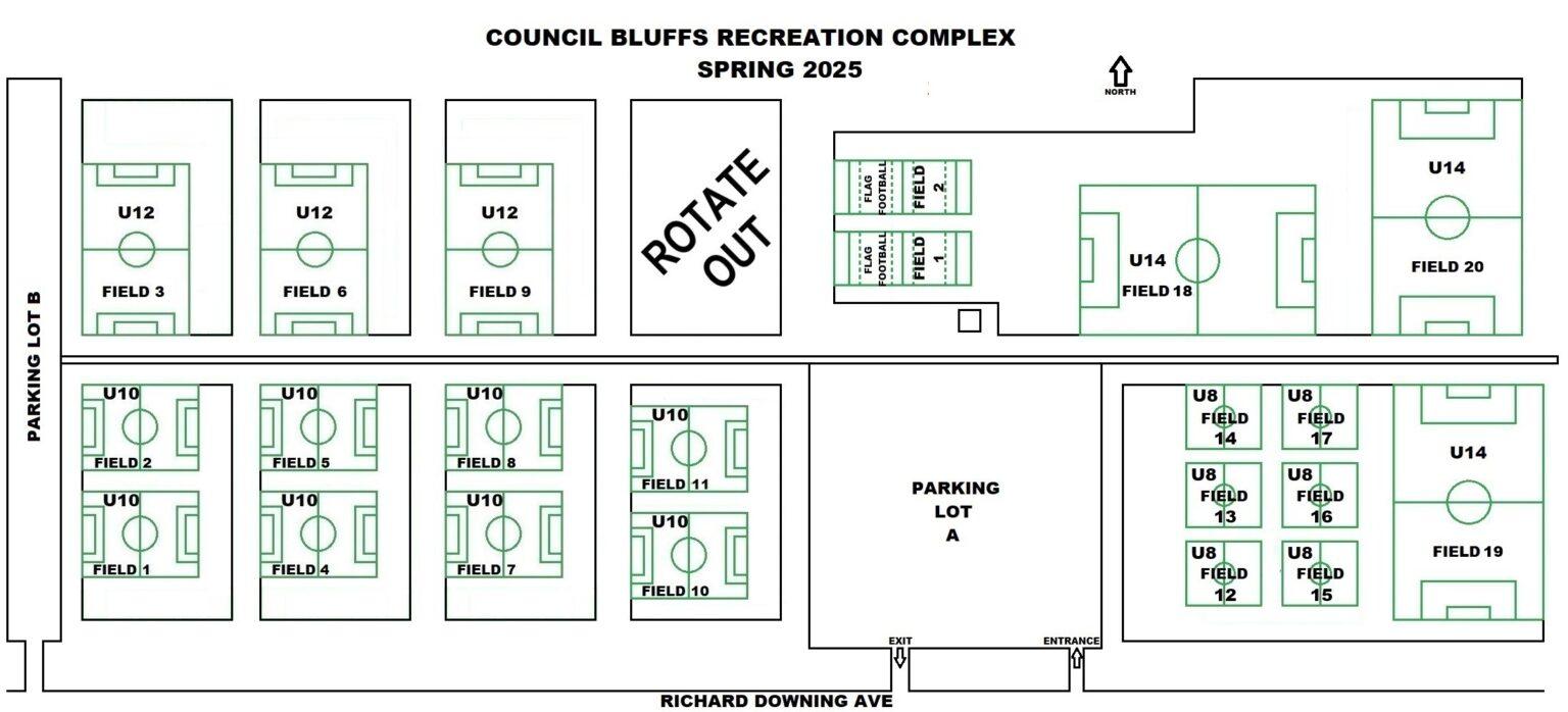 Soccer Field Map